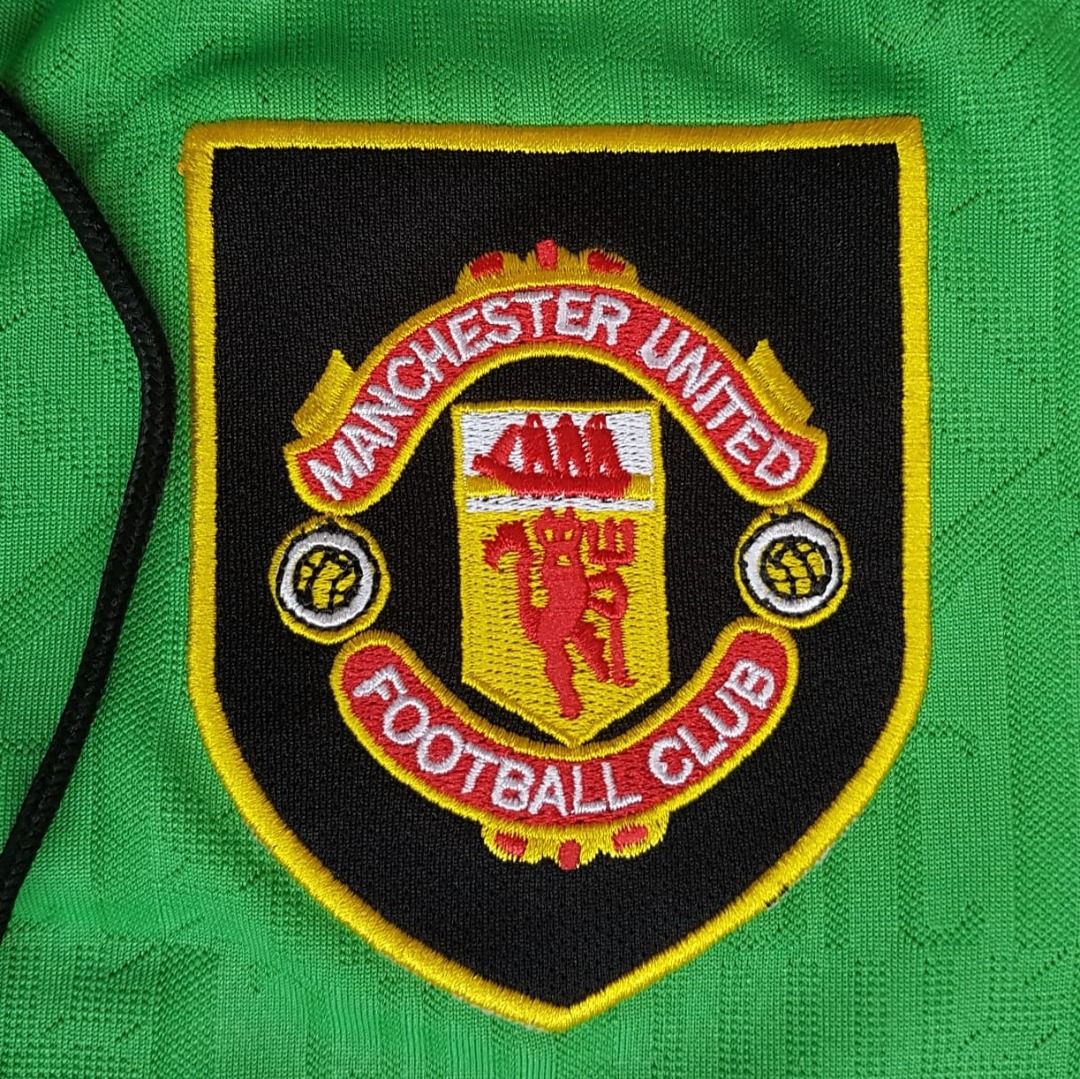 Vintage Manchester United Jersey, Retro Red Devil Top, Umbro Tee 1992/3 ...