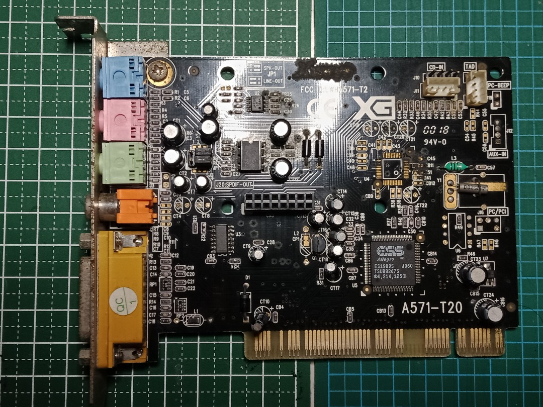 Vintage PCI Sound Card on Carousell