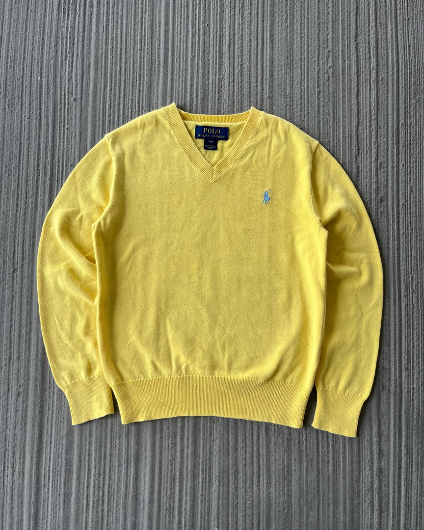 Butter yellow sweater discount