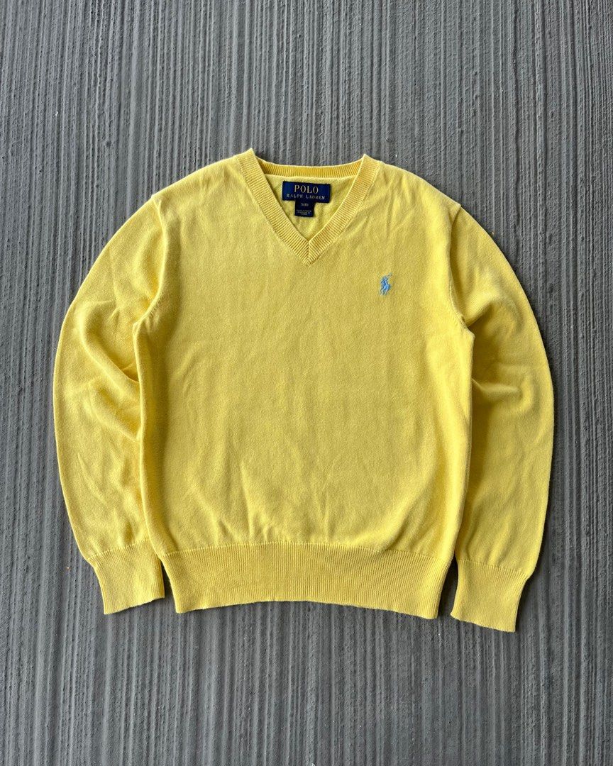 Butter discount yellow sweater