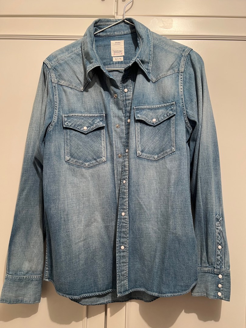 Visvim Social Sculpture Shirt, 名牌, 服裝- Carousell