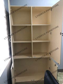 WOODEN WARDROBE CABINET OFFICE FURNITURE AND PARTITION