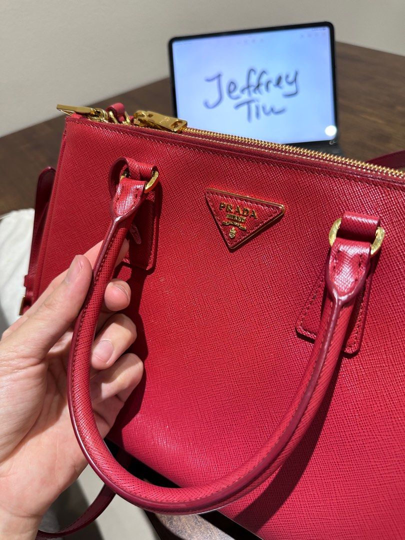 Shop Prada Double Saffiano Leather Mini Bag | Saks Fifth Avenue