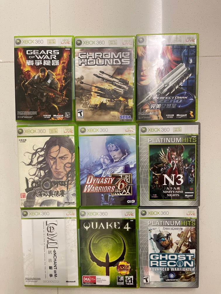Xbox 360 Games, Video Gaming, Video Games, Xbox on Carousell