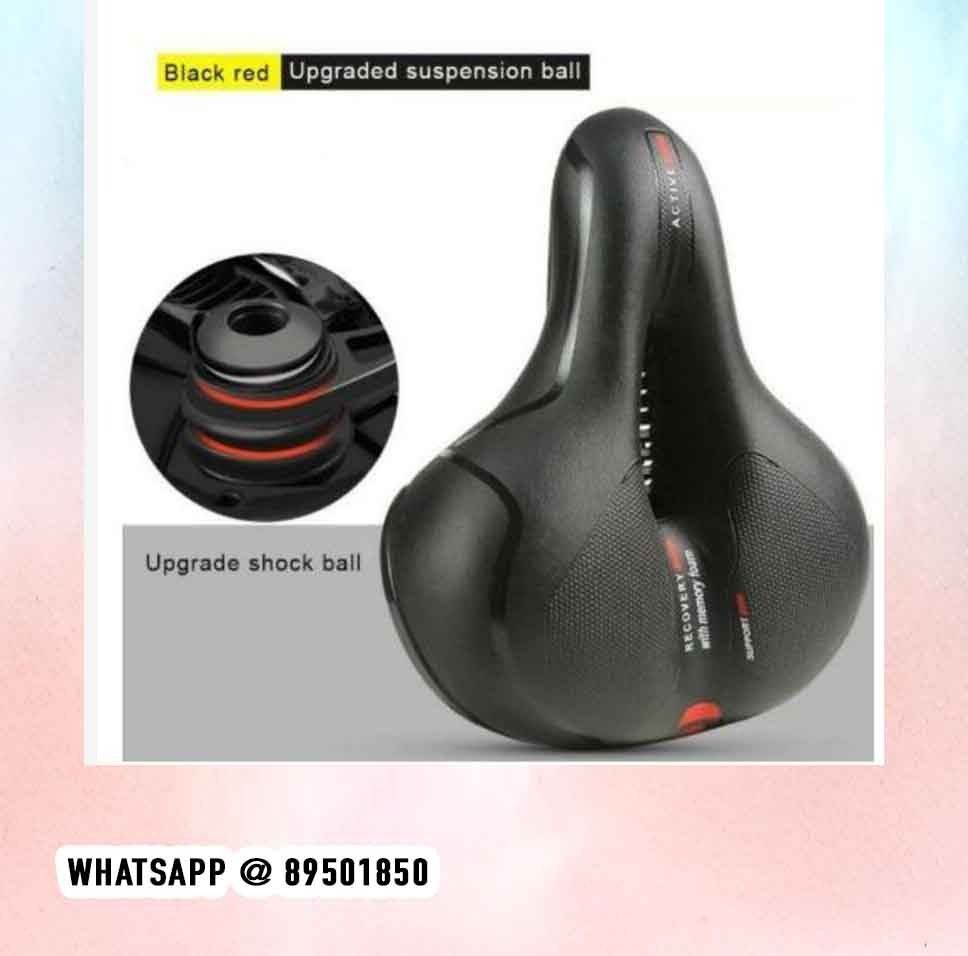 XL SEAT Soft Bicycle Seat Big Butt Saddle Mountain Bike rack 26