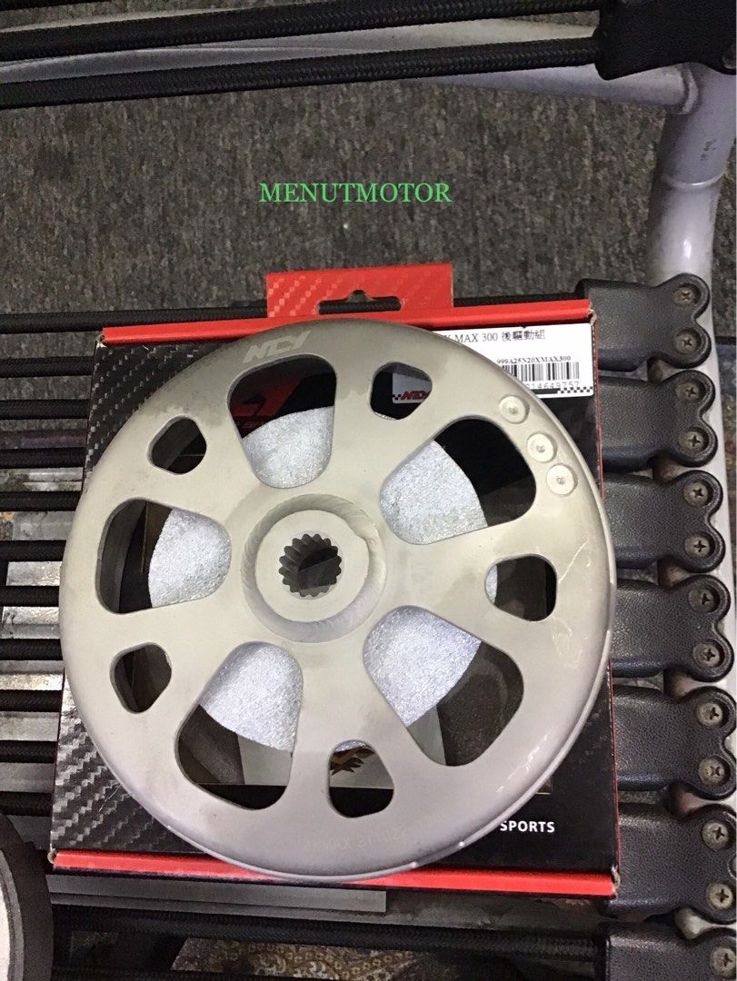 Xmax NCY racing clutch shoe and clutch bell, Motorcycles, Motorcycle