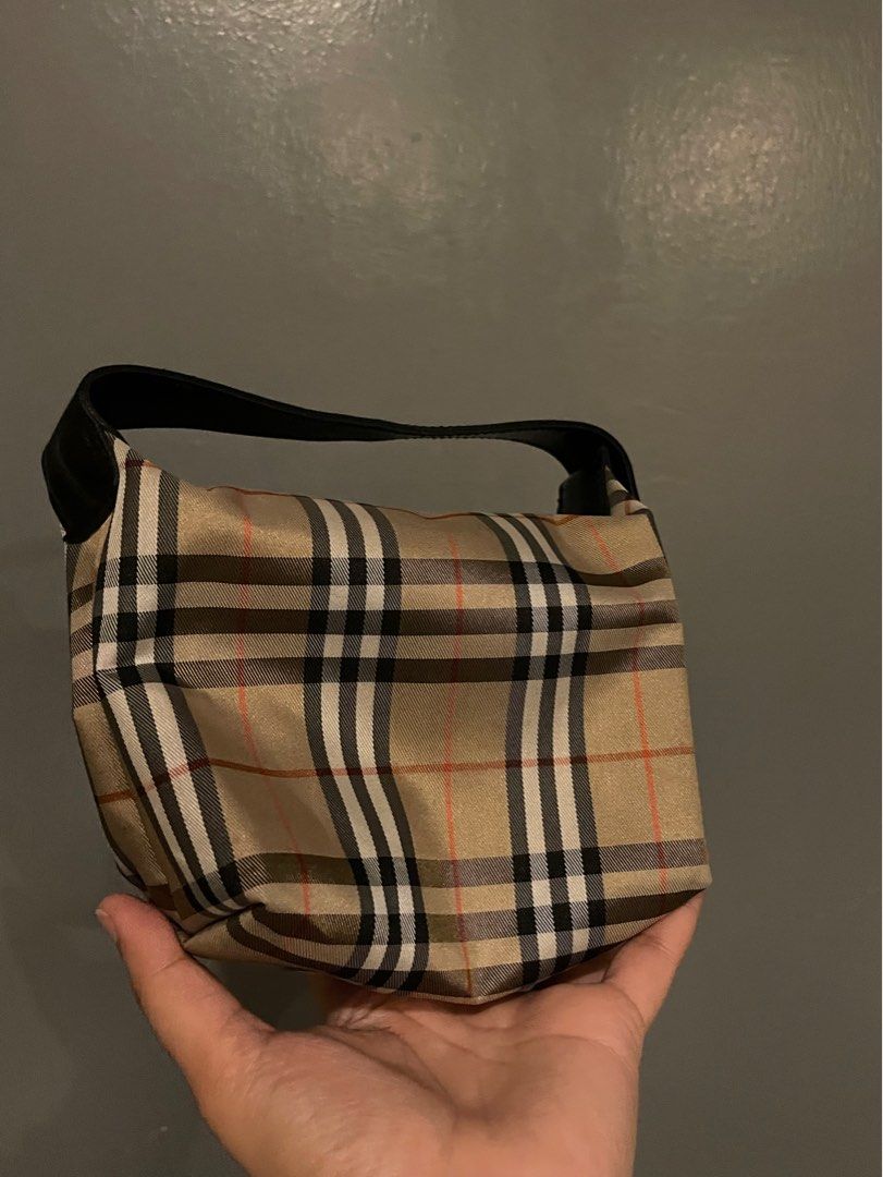 Burberry, Bags, Authentic Burberry House Check Pochette Handbag Purse Y2k  Shoulder Bag