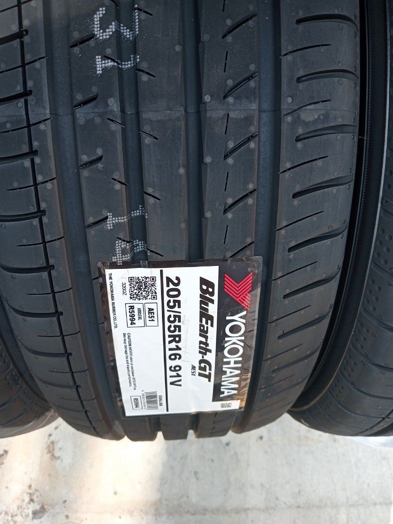 YOKOHAMA AE51, Car Accessories, Tyres & Rims on Carousell