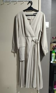Zara Pleated Dress