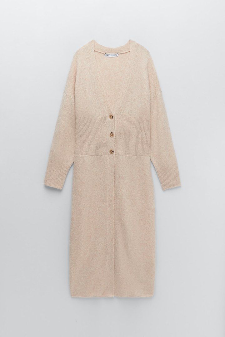 Maxi cardigan zara top