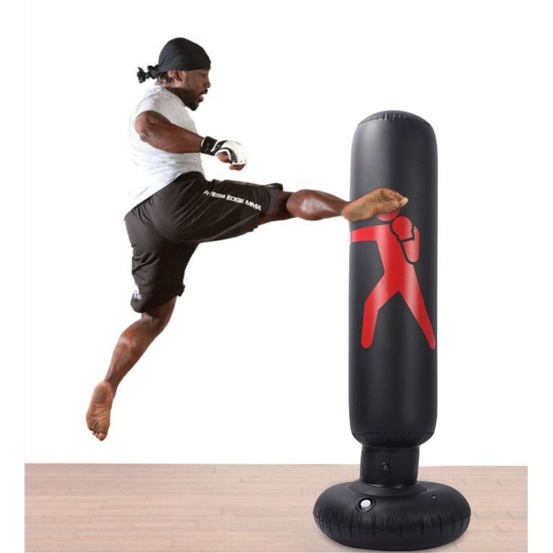 Inflatable Freestanding Punching Bag Kick Boxing Pads Outshock