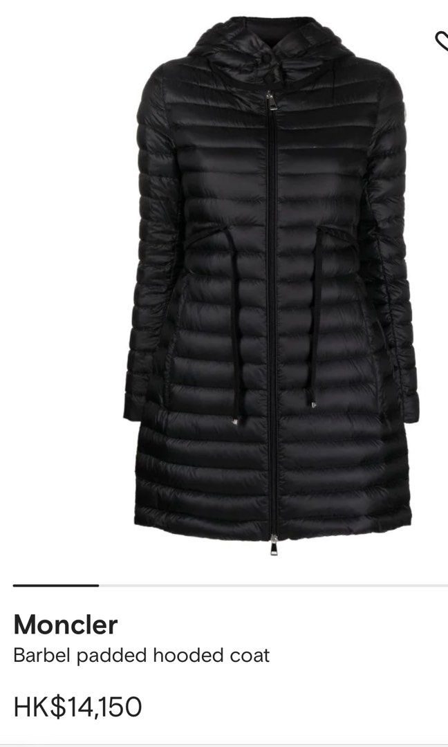 3 Authentic Moncler Classic Lightweight Hooded Down Coat Carousell