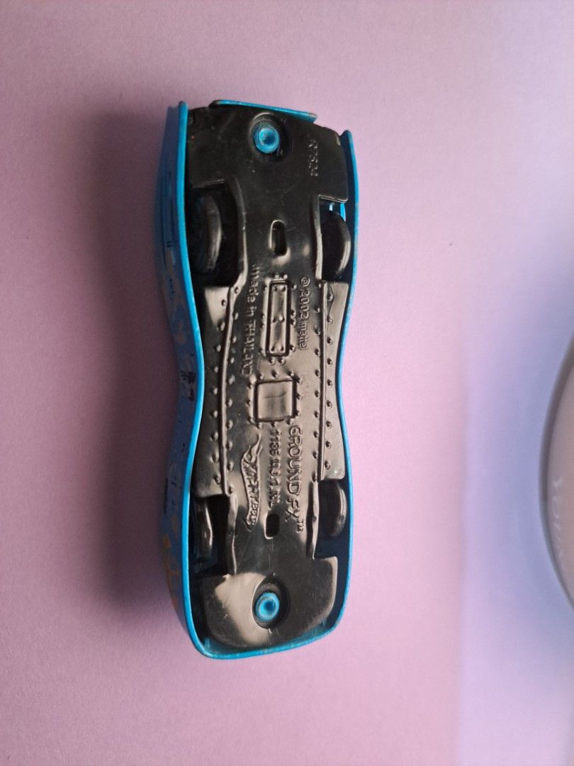 Hot Wheels Test Facility Ground FX Blue Die Cast Toy Car Vehicle 2002