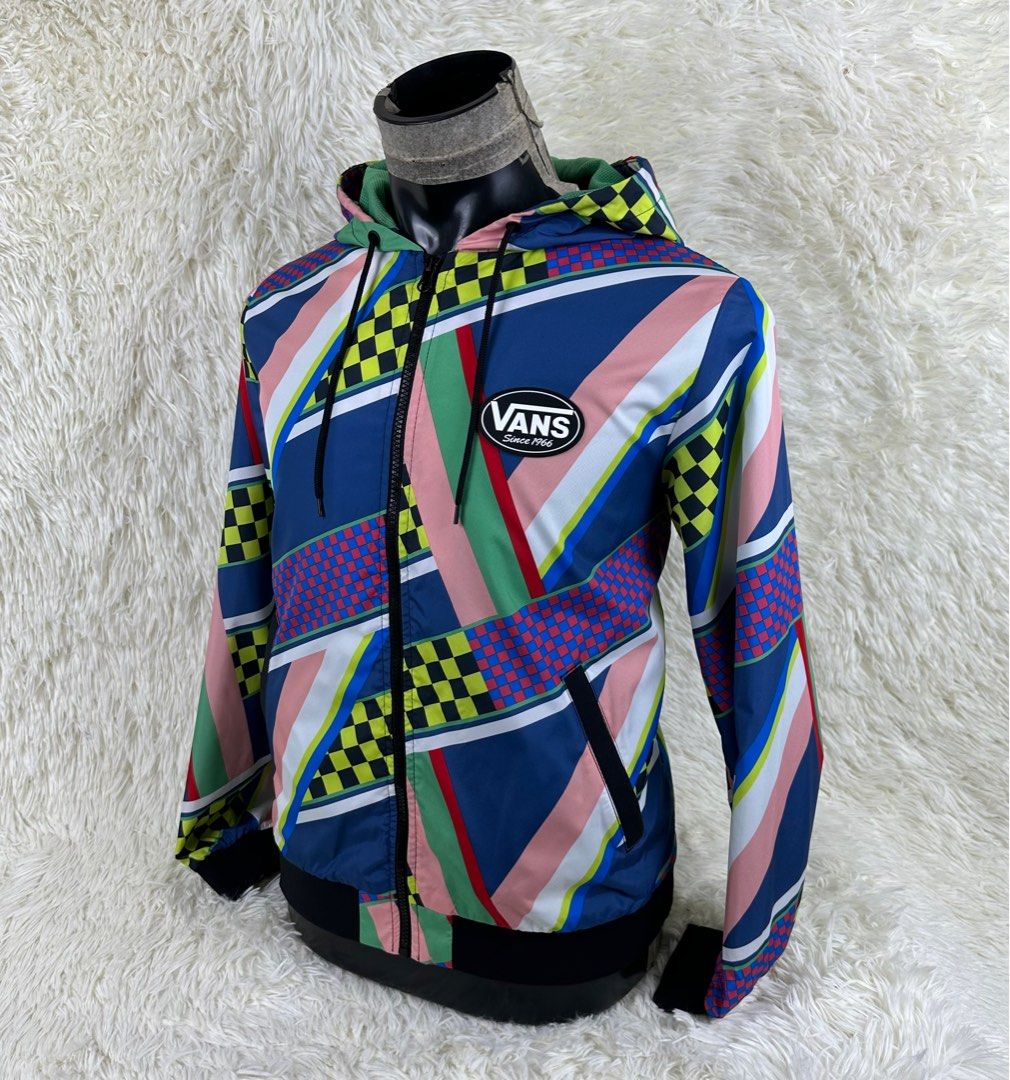 Vans rainbow jacket clearance