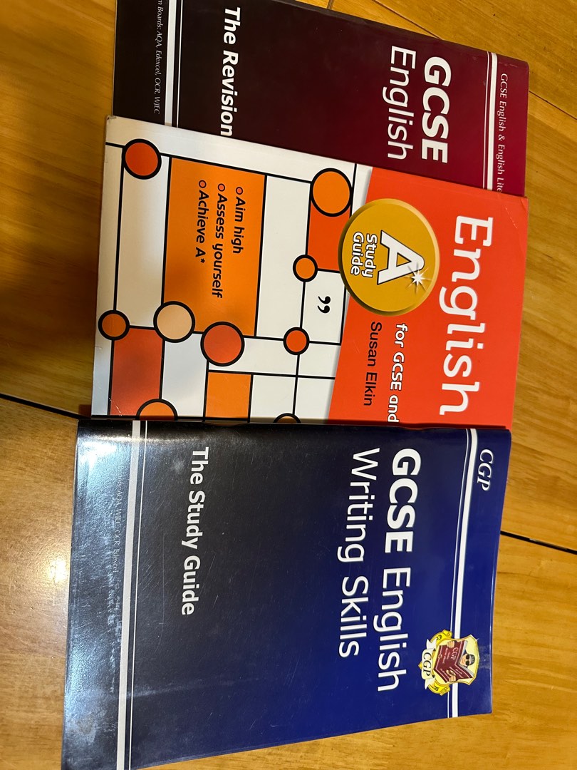 3-textbooks-for-gcse-english-carousell