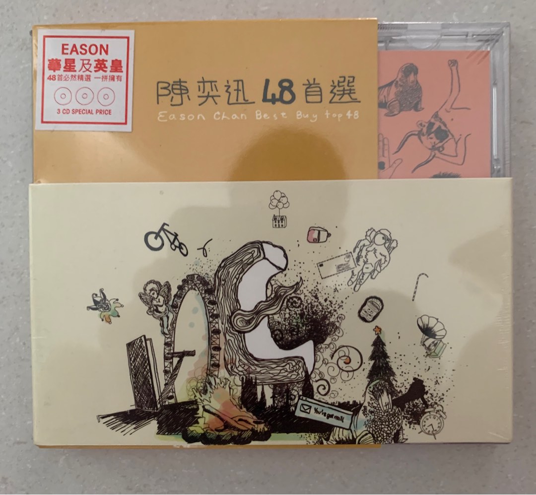 陳奕迅48首選, 興趣及遊戲, 音樂、樂器& 配件, 音樂與媒體- CD