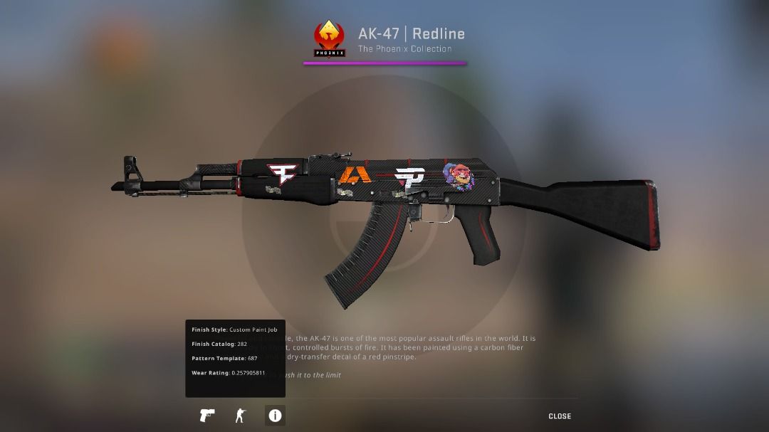 Flickflops🥤 on X: 🎉CSGO GIVEAWAY TIME ($100) ▫️ AK-47 Redline