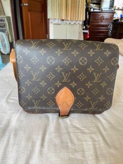 泫雅同款 LV vintage 中古 馬鞍包 豆腐包