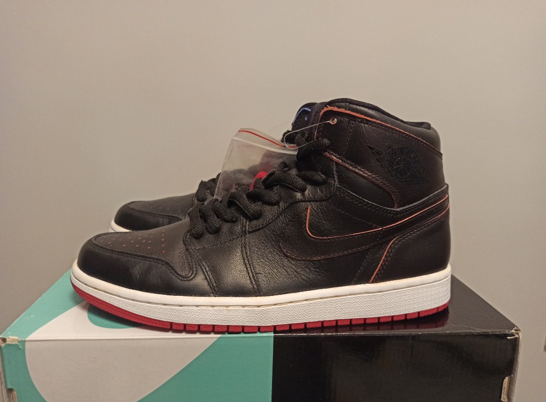 全新Nike Air Jordan 1 SB Lance mountain Black US9 42.5, 男裝, 鞋