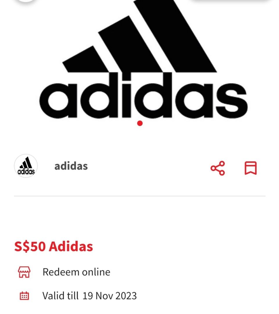 Voucher shop adidas online