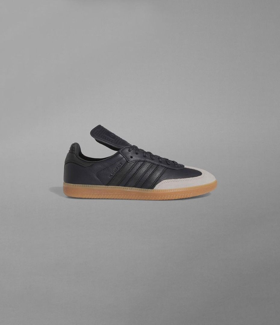 adidas gazelle silver green womens ADIDAS PHARRELL X SAMBA HUMAN RACE 'CHARCOAL' – deviceone main image 0