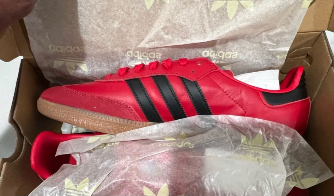 adidas cp company samba red