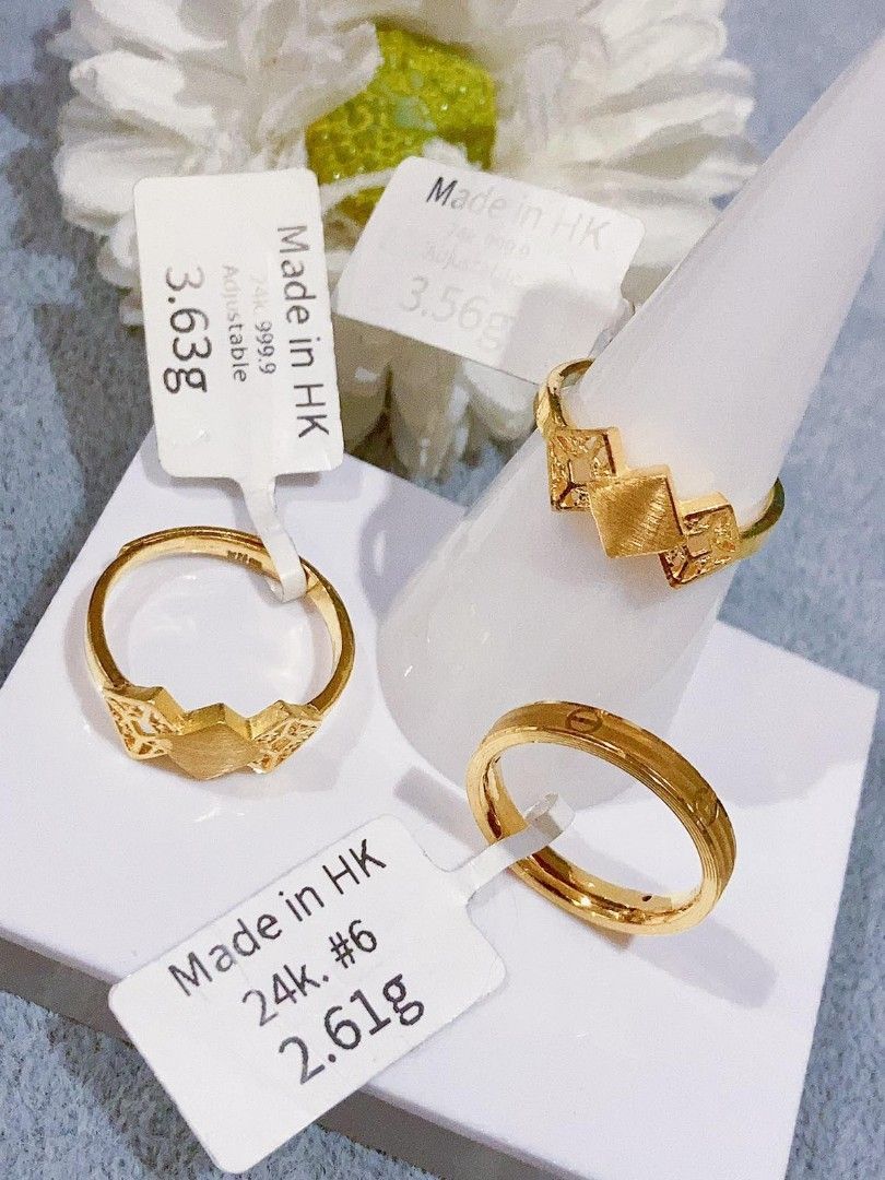 22K Multi Tone Gold Baby Ring W/ Three Artisanal Accent Circles – Virani  Jewelers