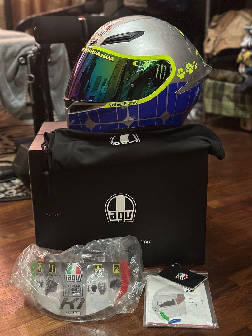 Flat visor hot sale agv k1