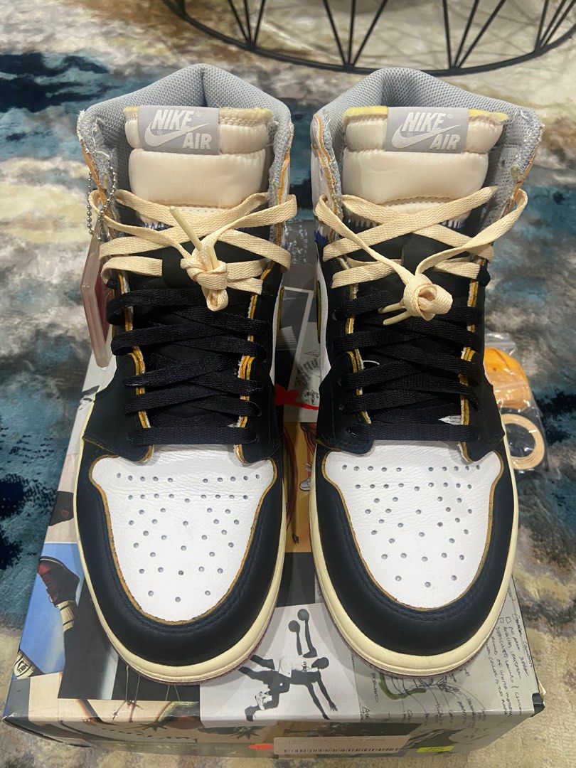 Union la jordan new arrivals 1 black toe