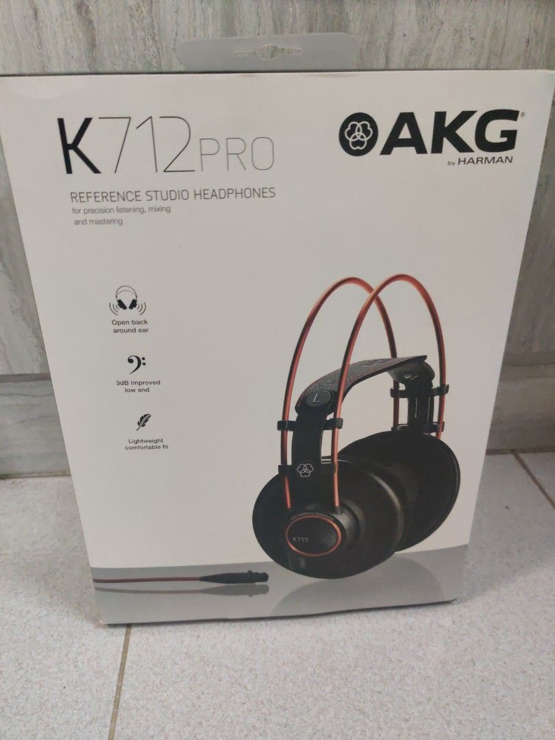 AKG K712 PRO, 音響器材, 頭戴式/罩耳式耳機- Carousell