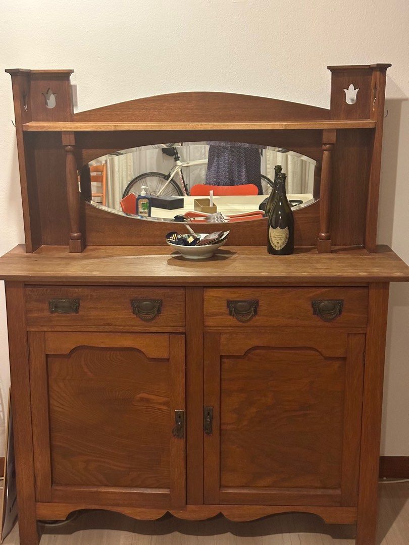 Antique Tasmanian Oak dresser, Furniture & Home Living, Furniture