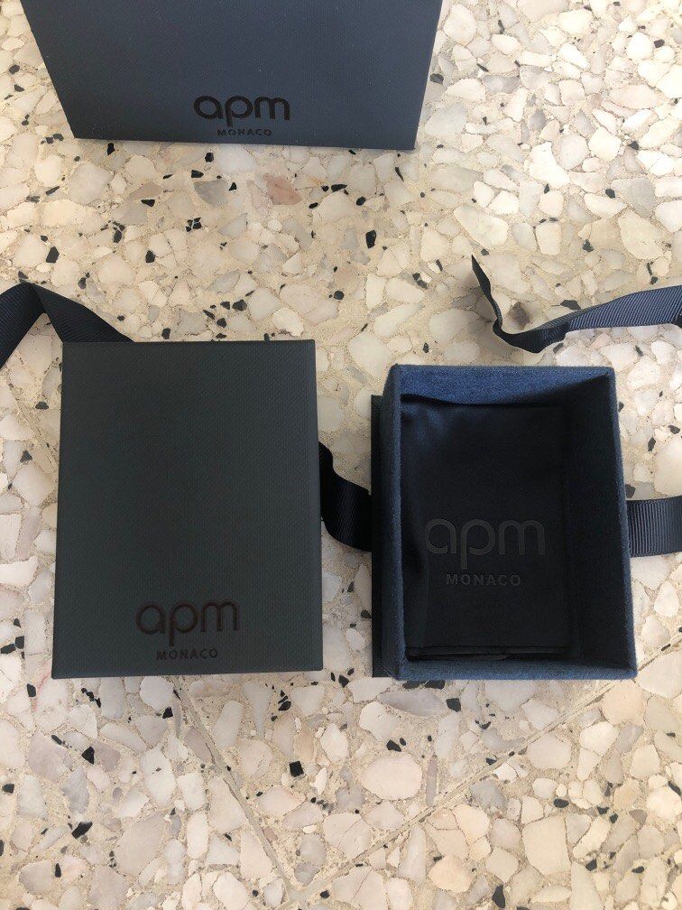 APM packaging. Paper Bag and box