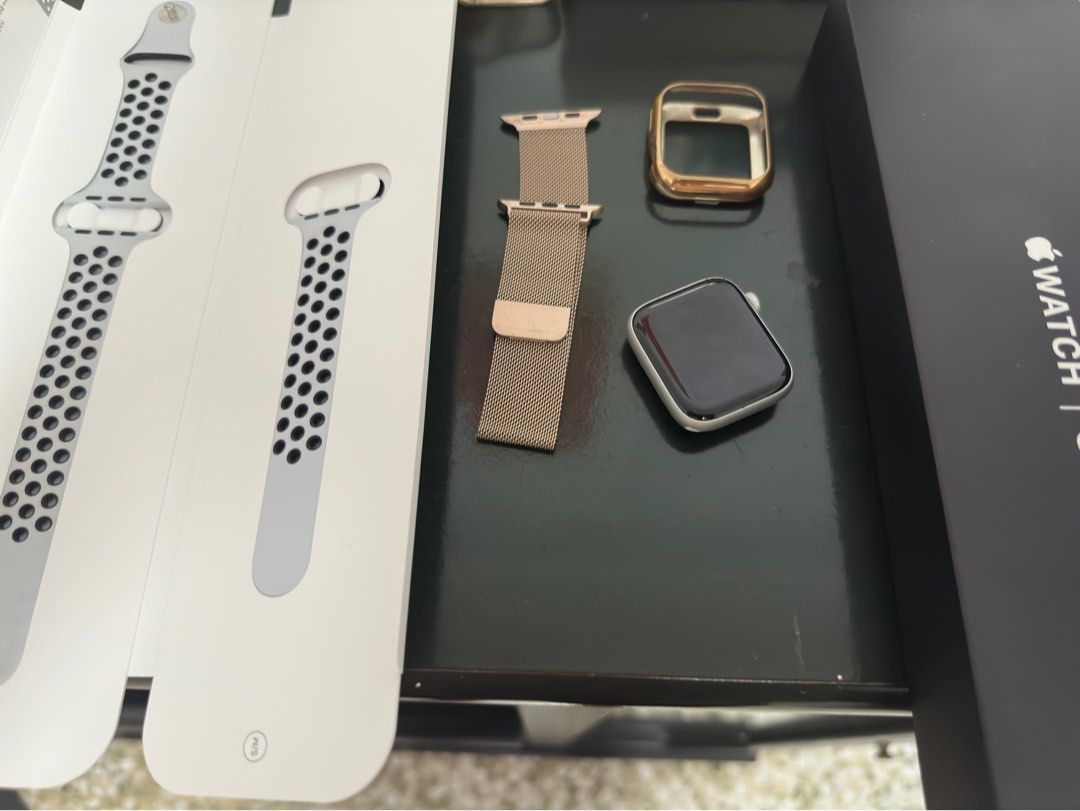 Gold nike watch top