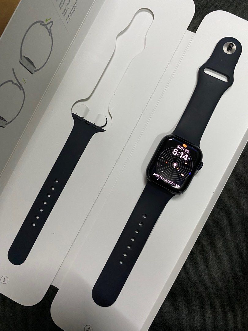 Apple Watch Series 8 Midnight Aluminium Case Midnight Sport Band for Sale