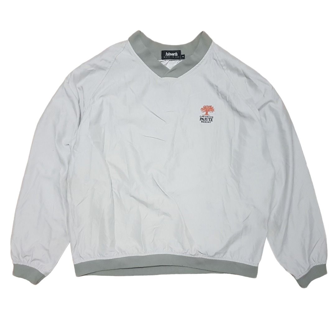 Ashworth pullover windbreaker Women s Fashion Coats Jackets and