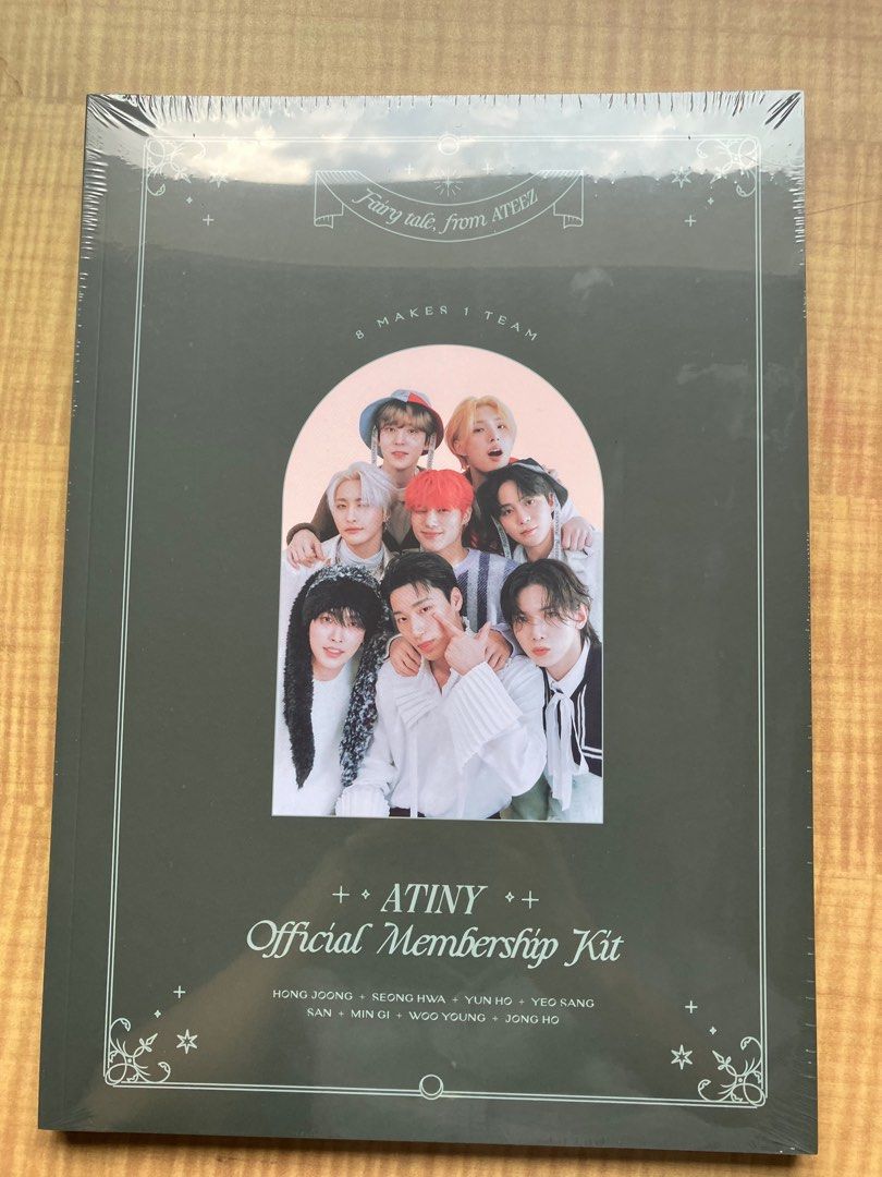 Ateez membership kit inclusions with rejoiner benefit, Hobbies & Toys