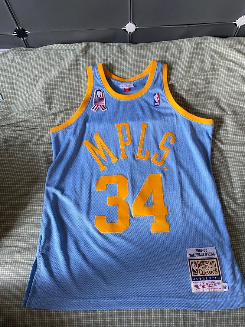 AU)Nike NBA Shaquille O'Neal authentic basketball Jersey, Men's