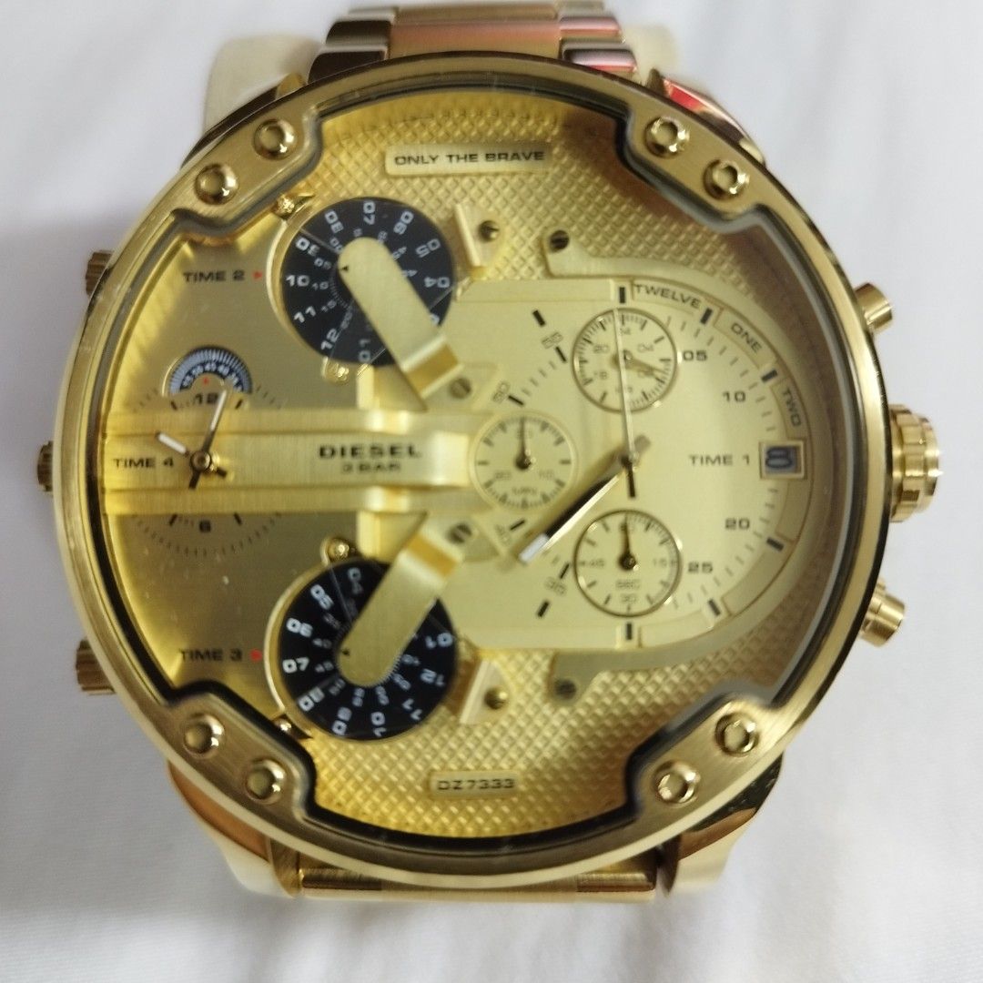 Authentic diesel big daddy watch