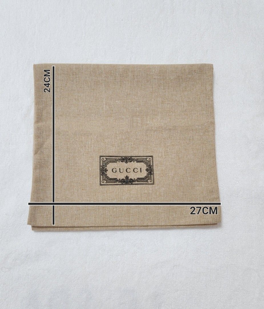 Real gucci hotsell dust bag
