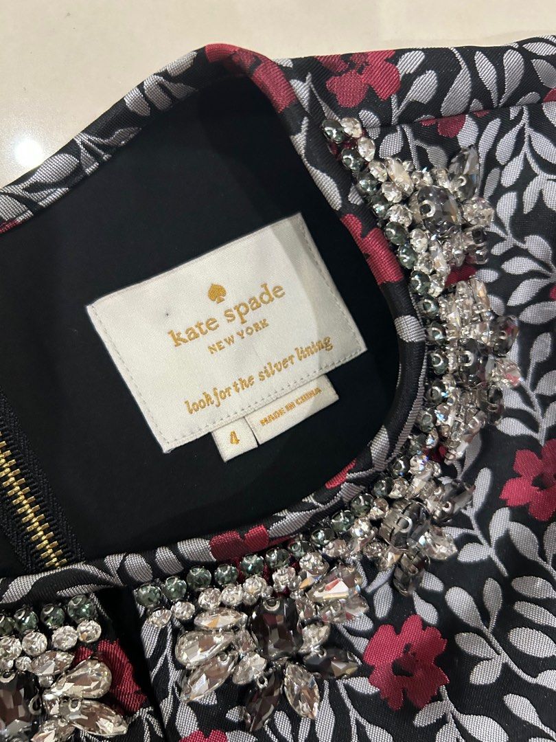 Authentic Kate Spade New York Multi Dashing Beauty Floral Park