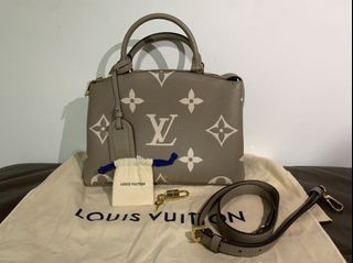 Louis Vuitton - Grand Palais Tote Bag - Bicolore Black Beige - Monogram Leather - Women - Luxury