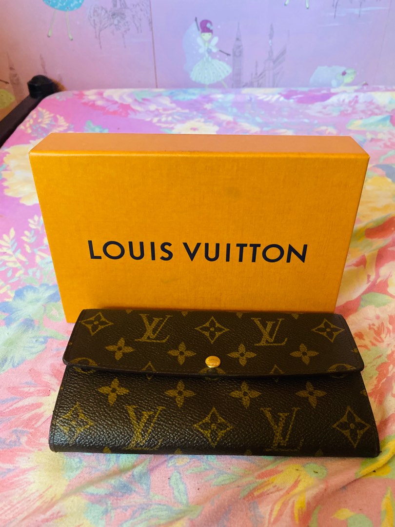 Authentic Louis Vuitton Sara Monogram Limited Edition Leopard Wallet on ...