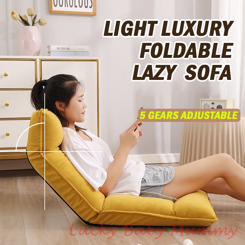 Foldable lazy shop sofa