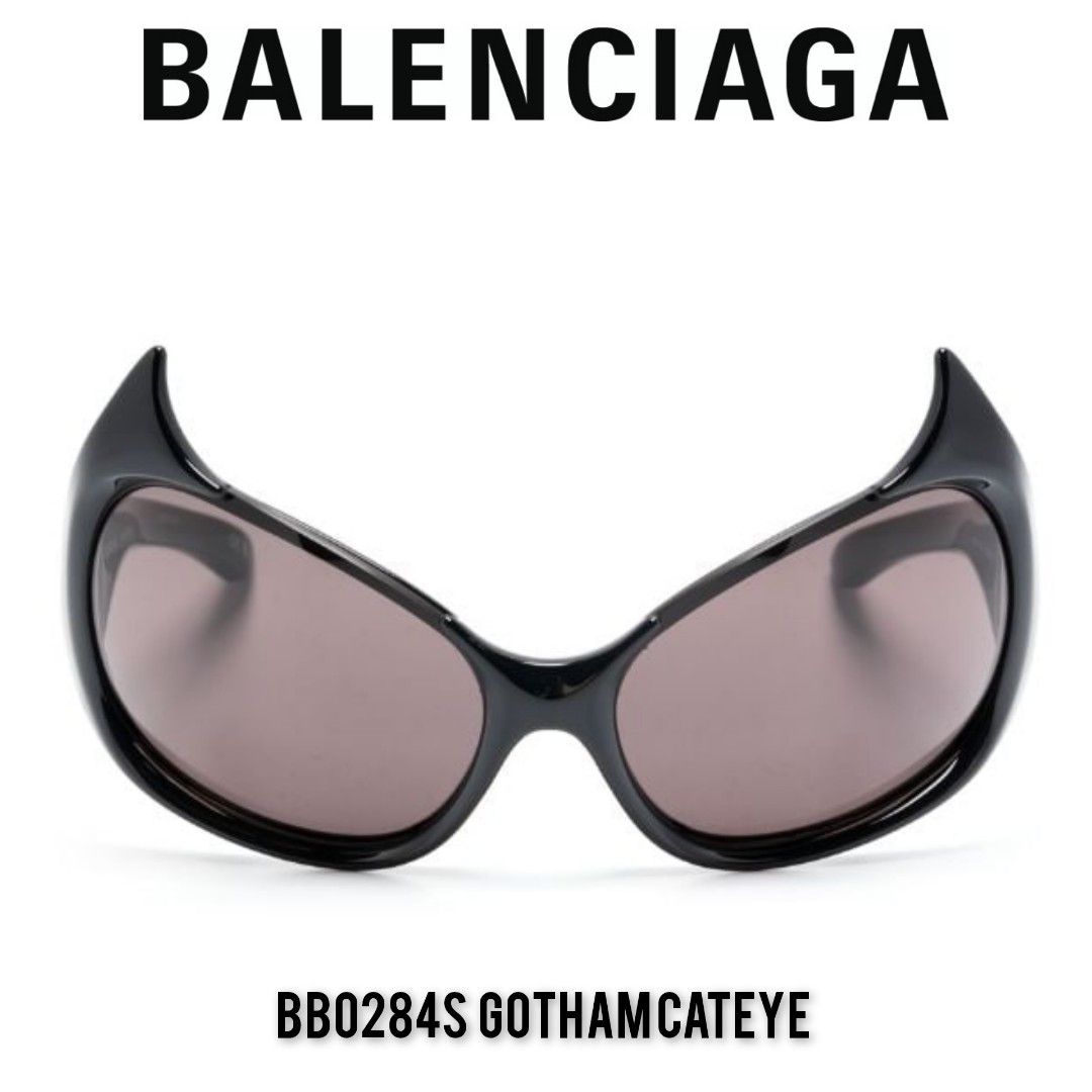 Balenciaga gotham cat Sunglasses unisex, Men's Fashion, Watches ...