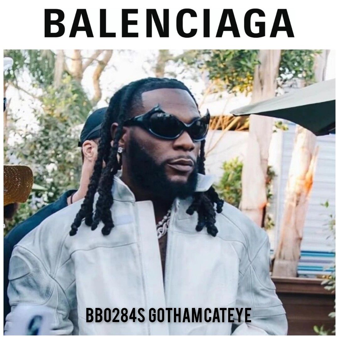 Balenciaga gotham cat Sunglasses unisex, Men's Fashion, Watches