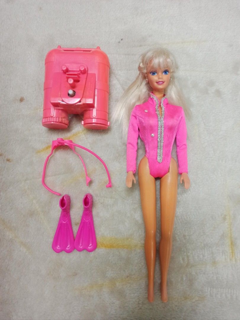 1993 Mattel SWIM 'N DIVE Barbie Doll # 11505