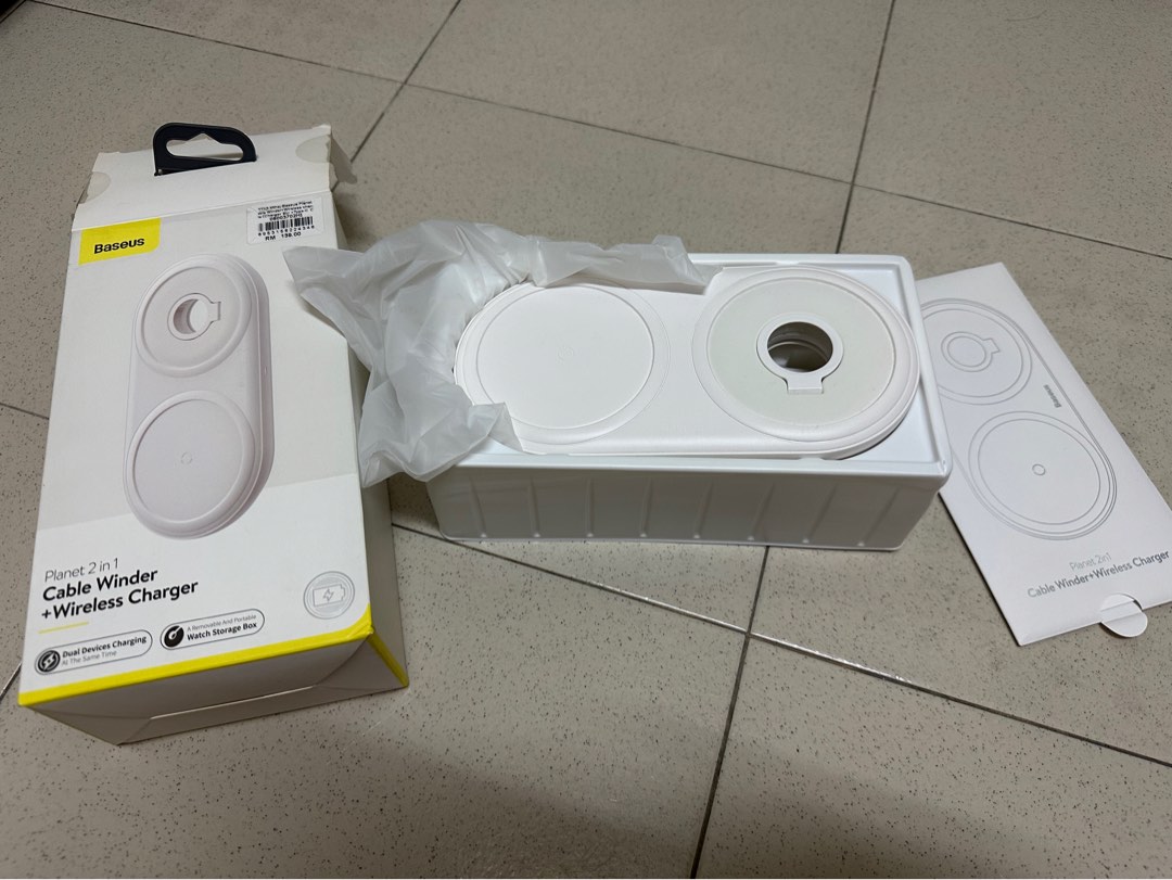 Baseus Wireless Charging Dock Planet 2in1 Computers Tech