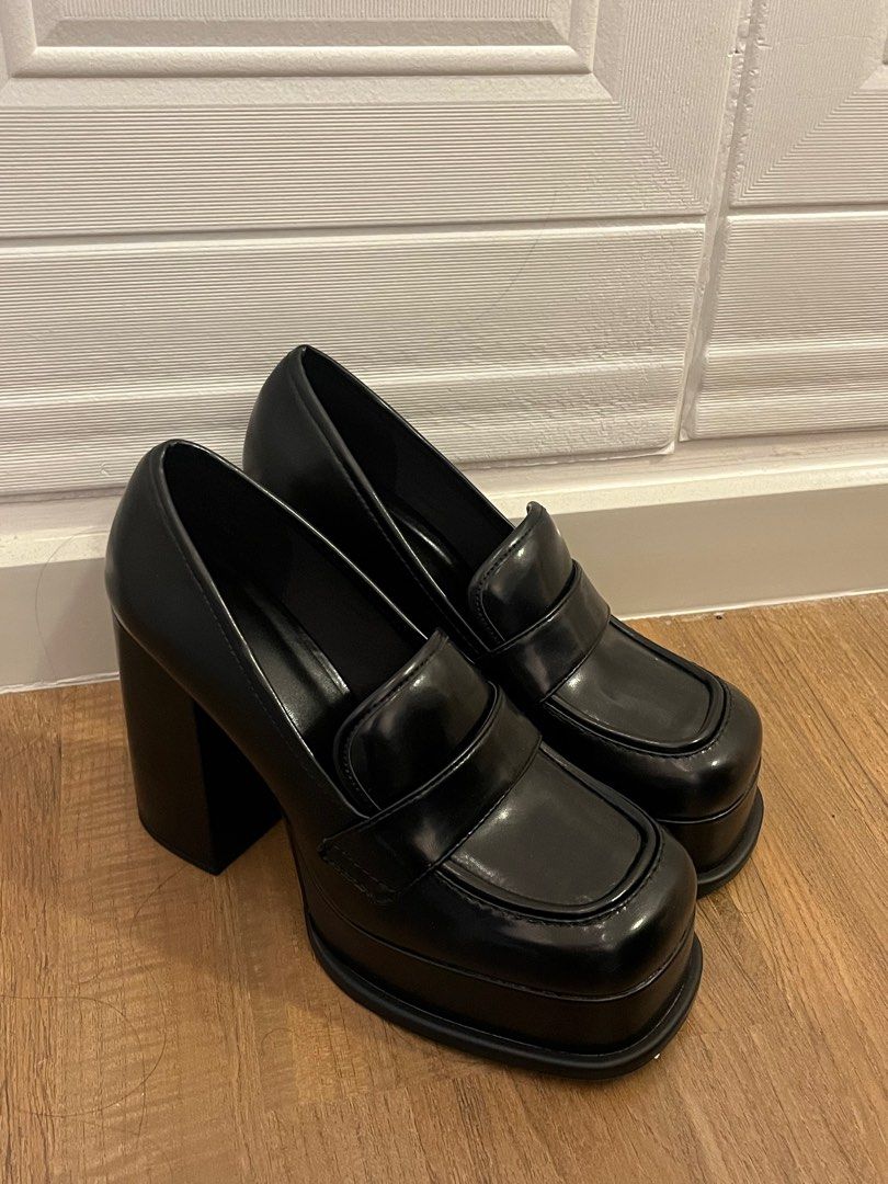 H&m black boots womens store