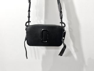 Marc Jacobs Logo Strap The Snapshot Camera Bag Leather Shoulder Bag - BNWT