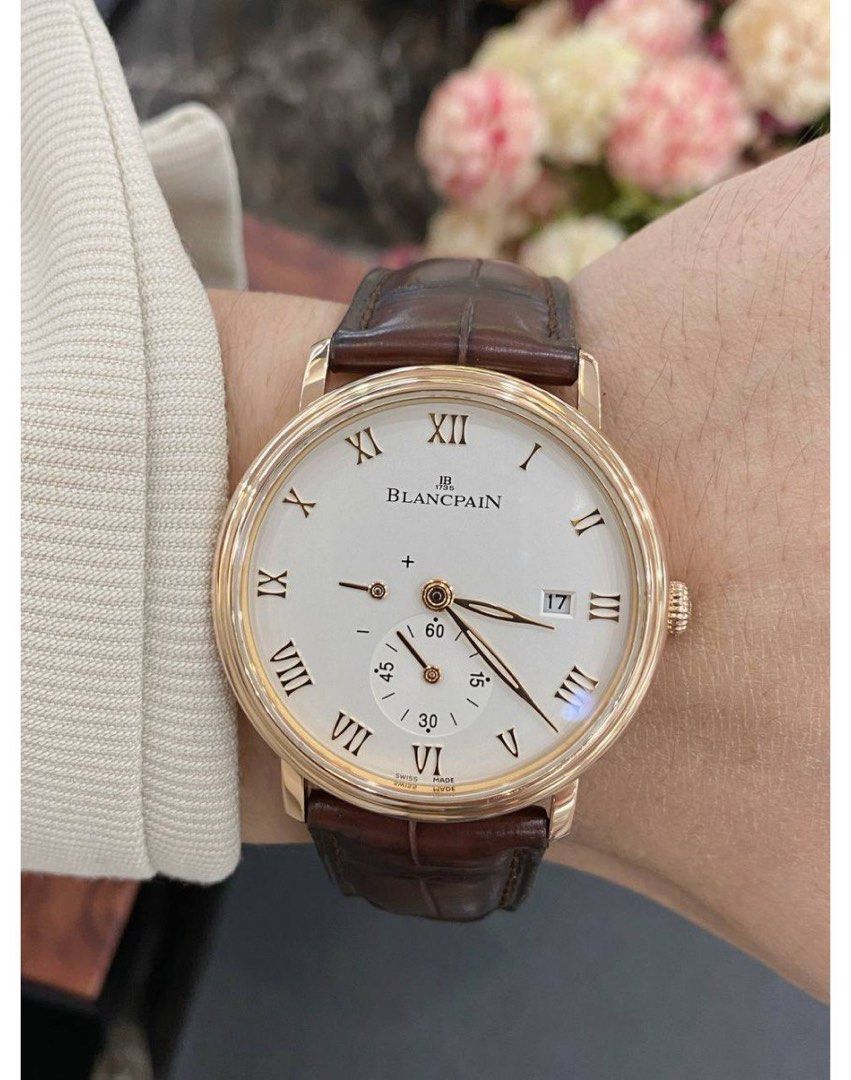 Blancpain rose gold clearance